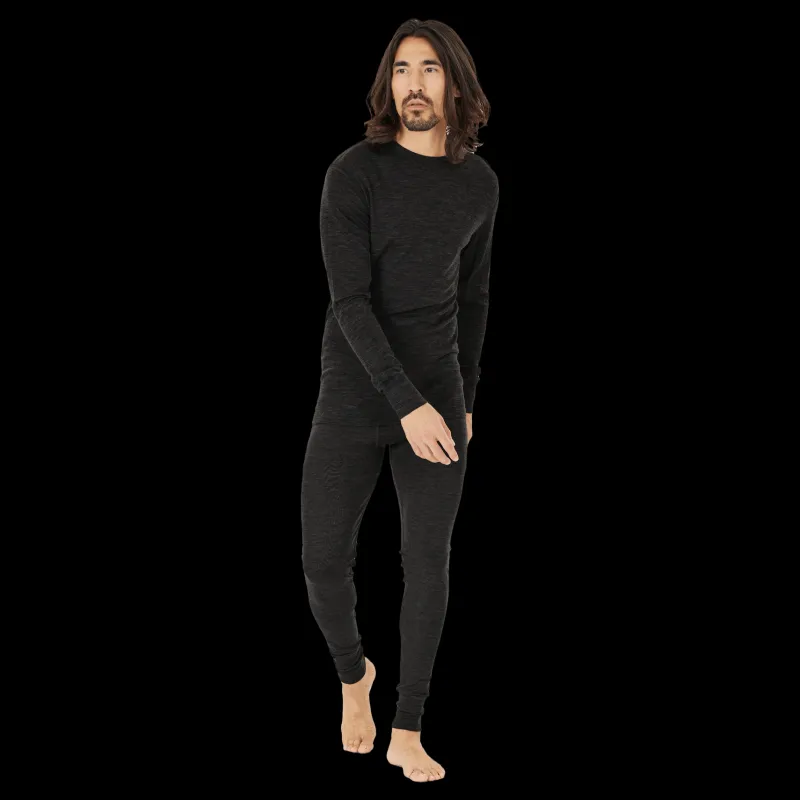 Online Whistler Cerro M Merino Wool Baselayer Black Svart