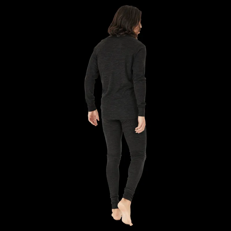 Online Whistler Cerro M Merino Wool Baselayer Black Svart