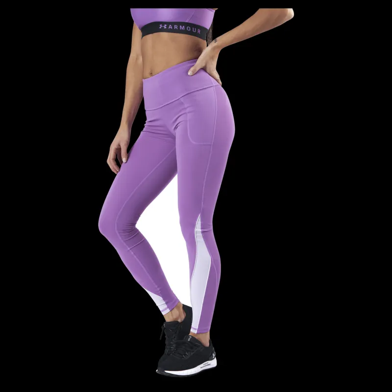 Under Armour CG Rush Legging Purple Lila Hot
