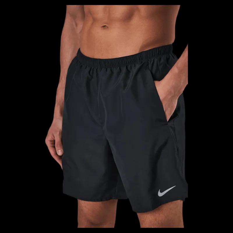 Nike Challenger Short 7" 2-In-1 Black/Silver Svart Discount