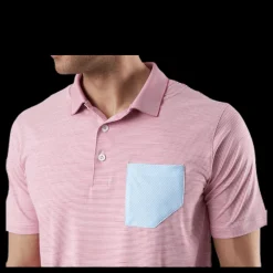 Hot Puma Golf Champions Polo Pink Rosa