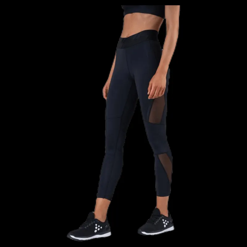Hot Craft Charge Mesh Tights Black Svart