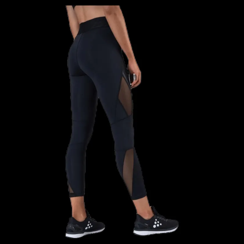 Hot Craft Charge Mesh Tights Black Svart