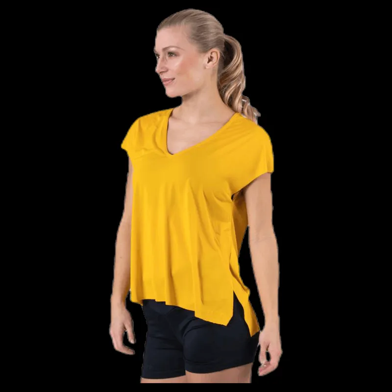 Craft Charge SS Loose Tee Yellow Gul Best