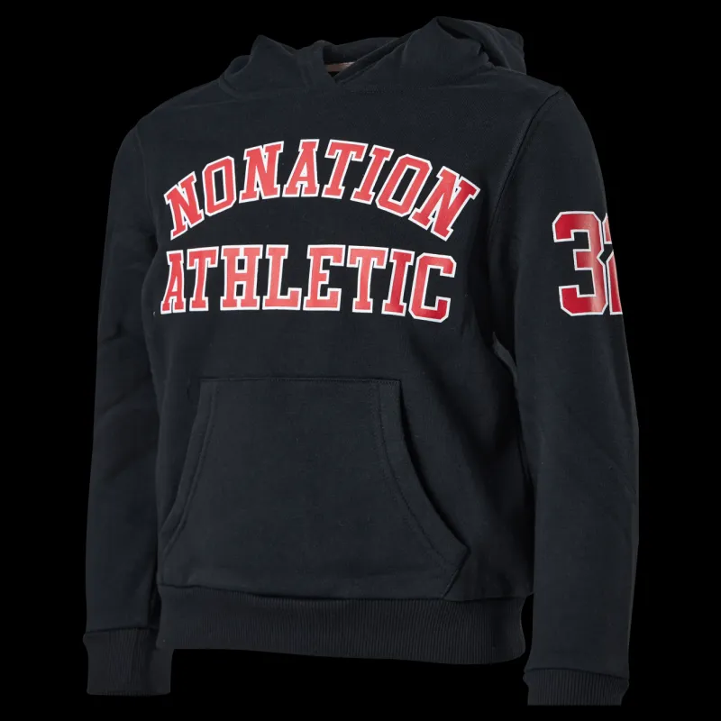 Nonation Charlie Hoodie Black Svart