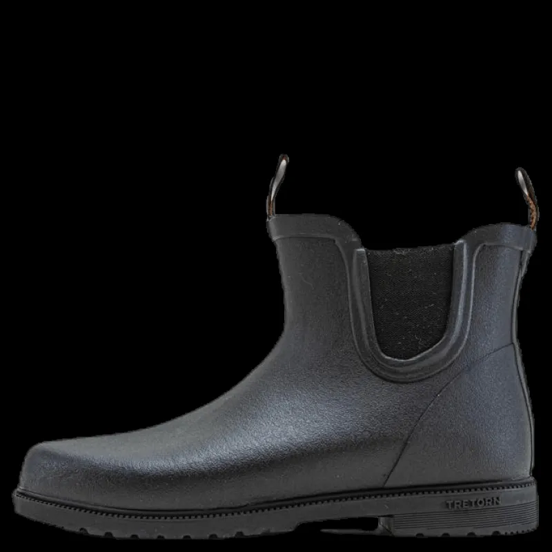 Discount Tretorn Chelsea Classic Junior Black Svart