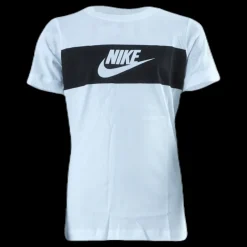 Nike Chest Panel Tee Junior White Vit Sale