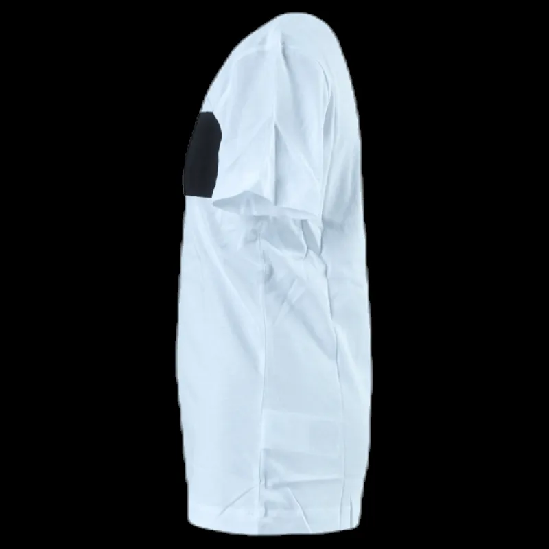 Nike Chest Panel Tee Junior White Vit Sale
