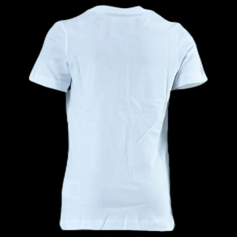Nike Chest Panel Tee Junior White Vit Sale