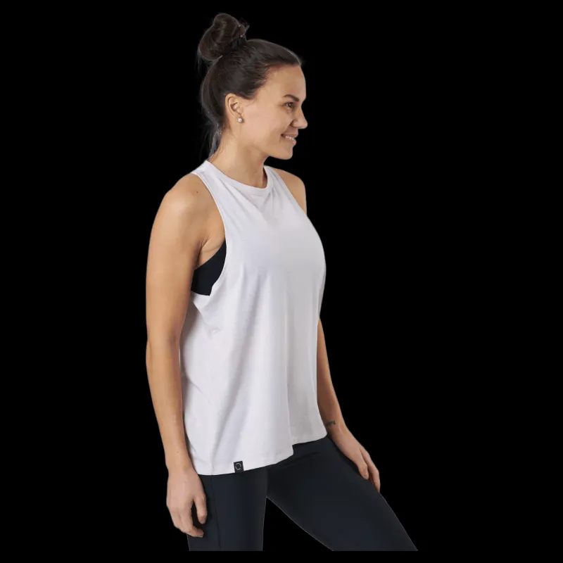 Röhnisch Chi Loose Singlet Orchid Vit Outlet