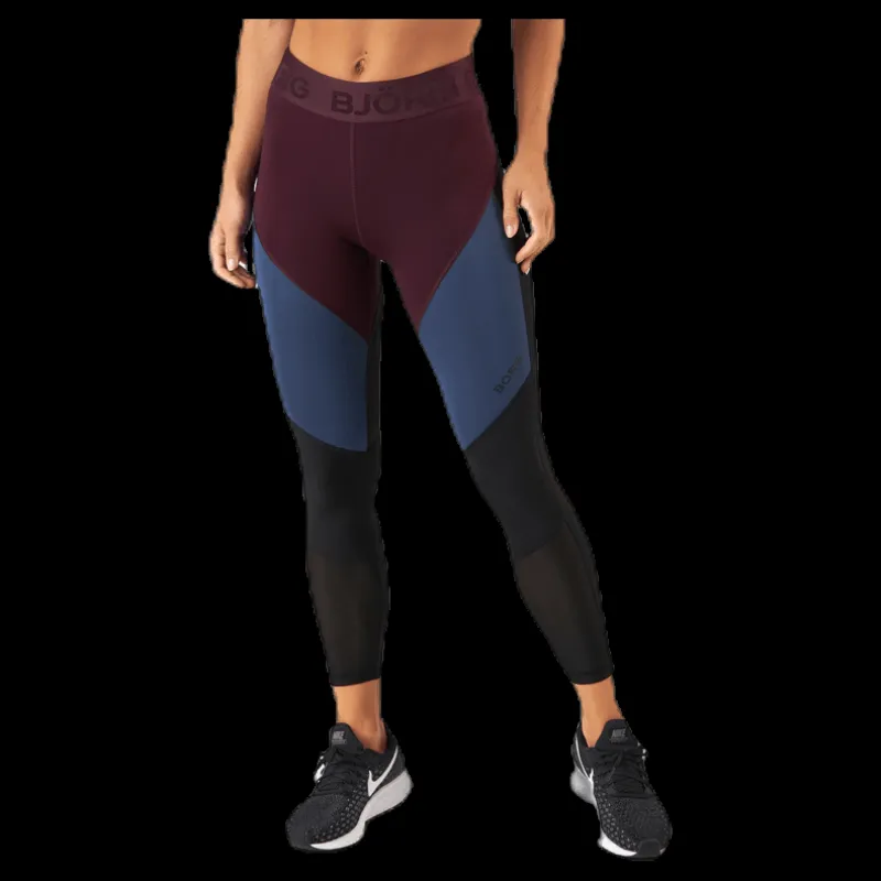 Björn Borg Chia Blocked Tights Red Röd