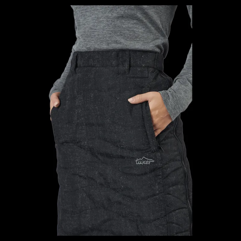 Tuxer Chiara Skirt Reflective Print Svart New