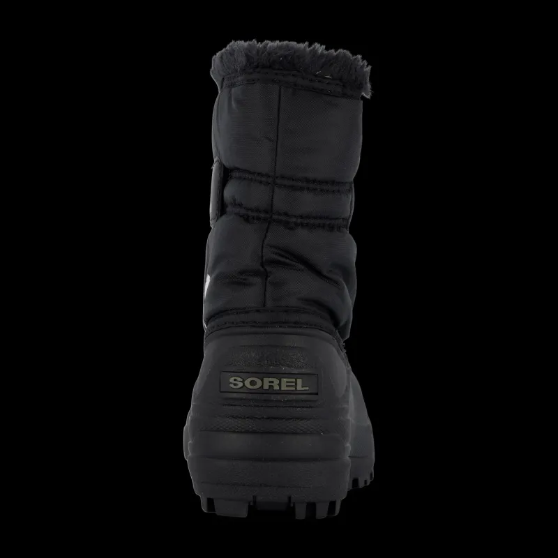 Sorel Children's Snow Commander Black, Charcoal Svart Discount