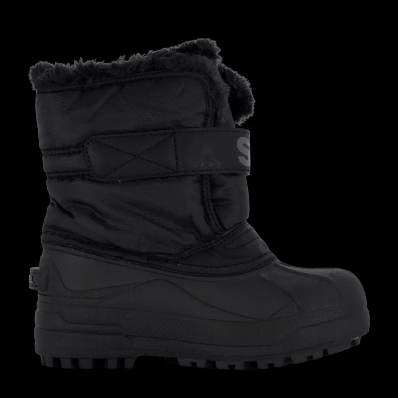 Sorel Children's Snow Commander Black, Charcoal Svart Discount