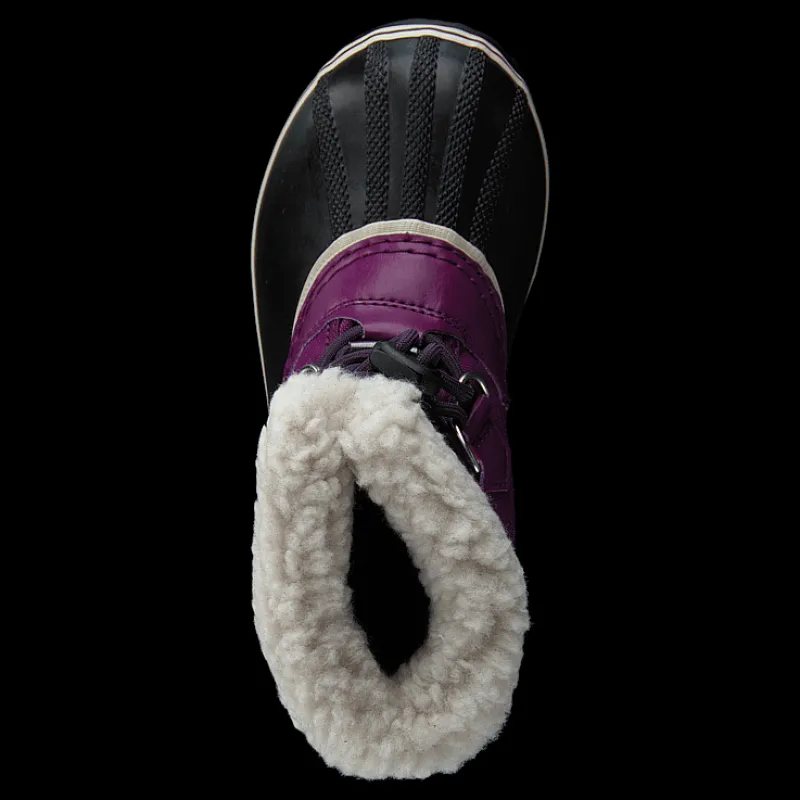 Sale Sorel Children's Yoot Pac Nylon Wild Iris, Dark Plum
