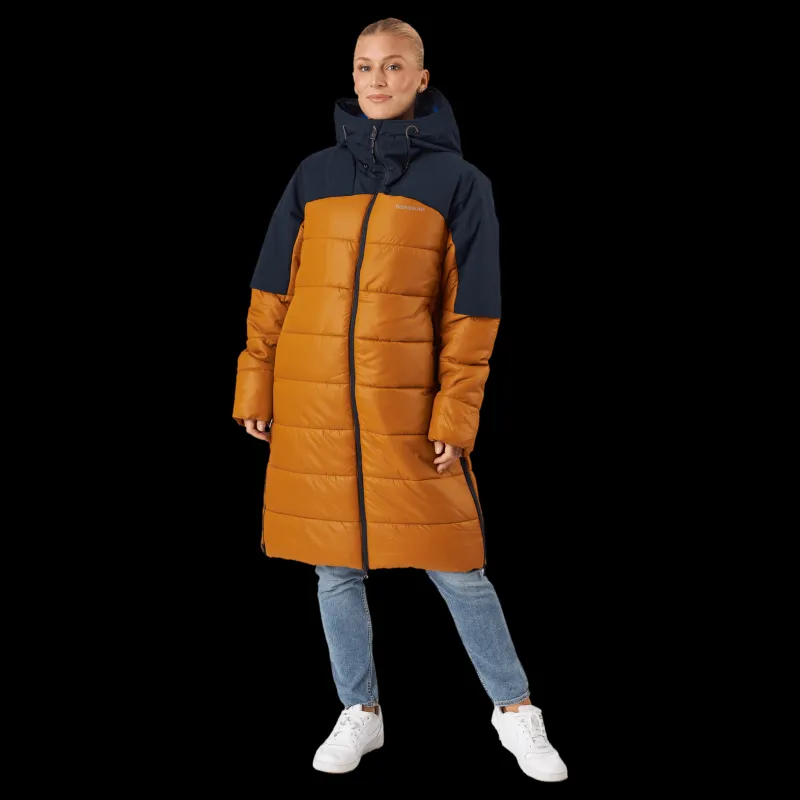 New Didriksons Christa Wns Parka Orange