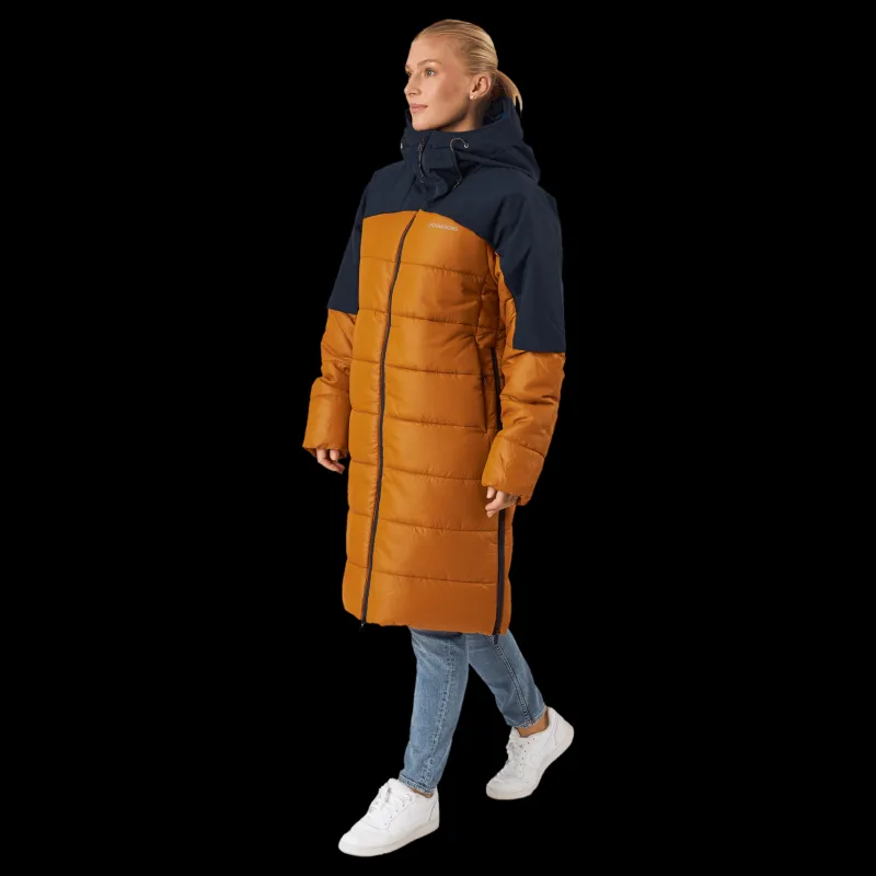 New Didriksons Christa Wns Parka Orange