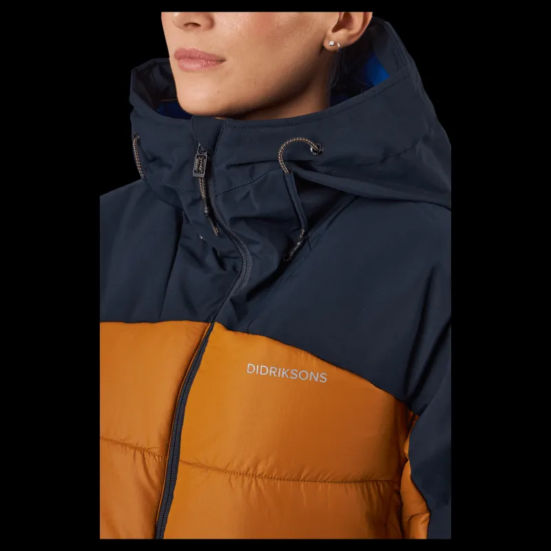 New Didriksons Christa Wns Parka Orange