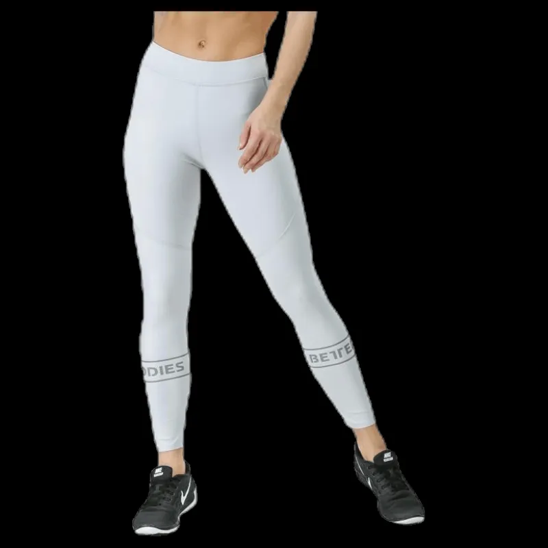 Better Bodies Chrystie Shiny Tight Grey Grå