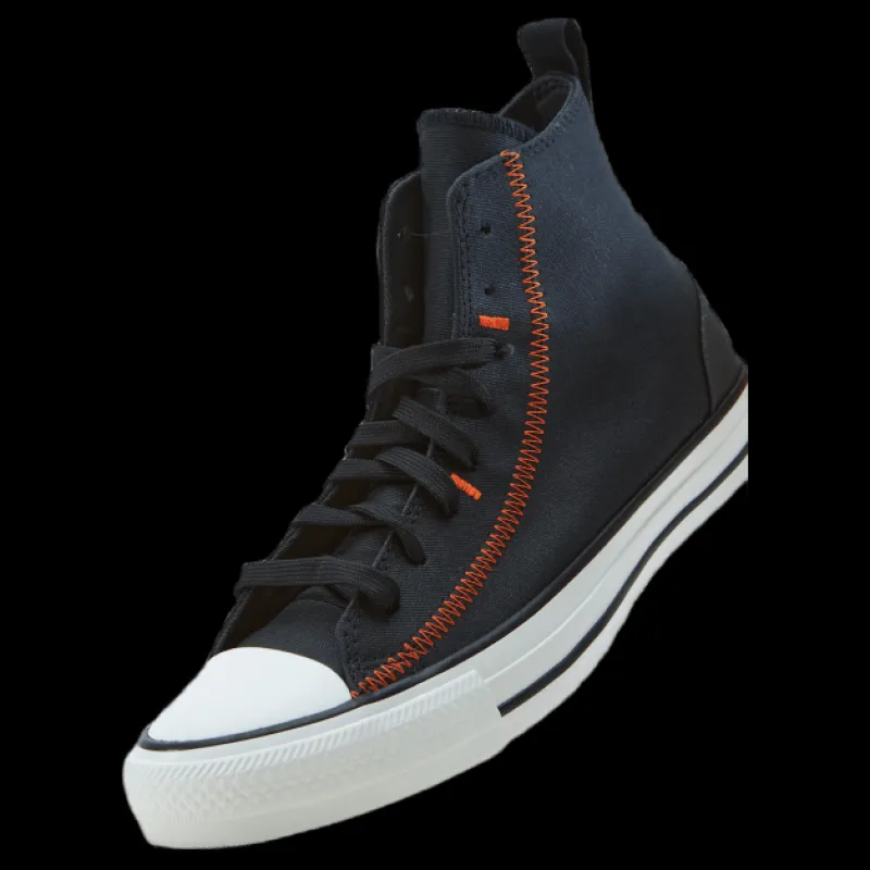 Converse Chuck Taylor All Star Black/storm Wind/bold Mandarin Svart