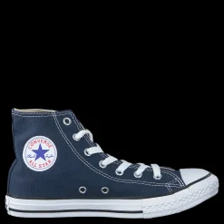 Outlet Converse Chuck Taylor All Star Hi Kids Navy Blå
