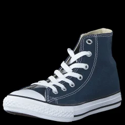 Outlet Converse Chuck Taylor All Star Hi Kids Navy Blå