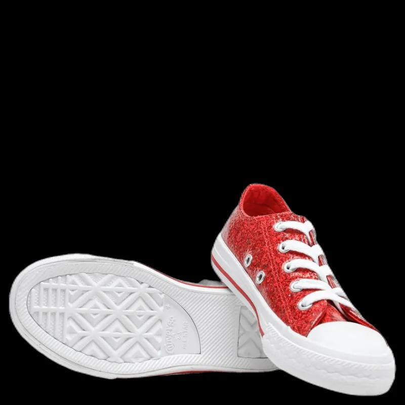 New Converse Chuck Taylor All Star Holiday Red Röd