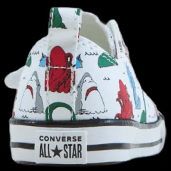 Converse Chuck Taylor All Star 2v White/multi/black Flerfärgad Discount