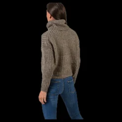 Best Only Chunky L/S Rollneck Pullover Beige