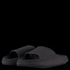 Exani Chunky Slipper Black Svart Clearance