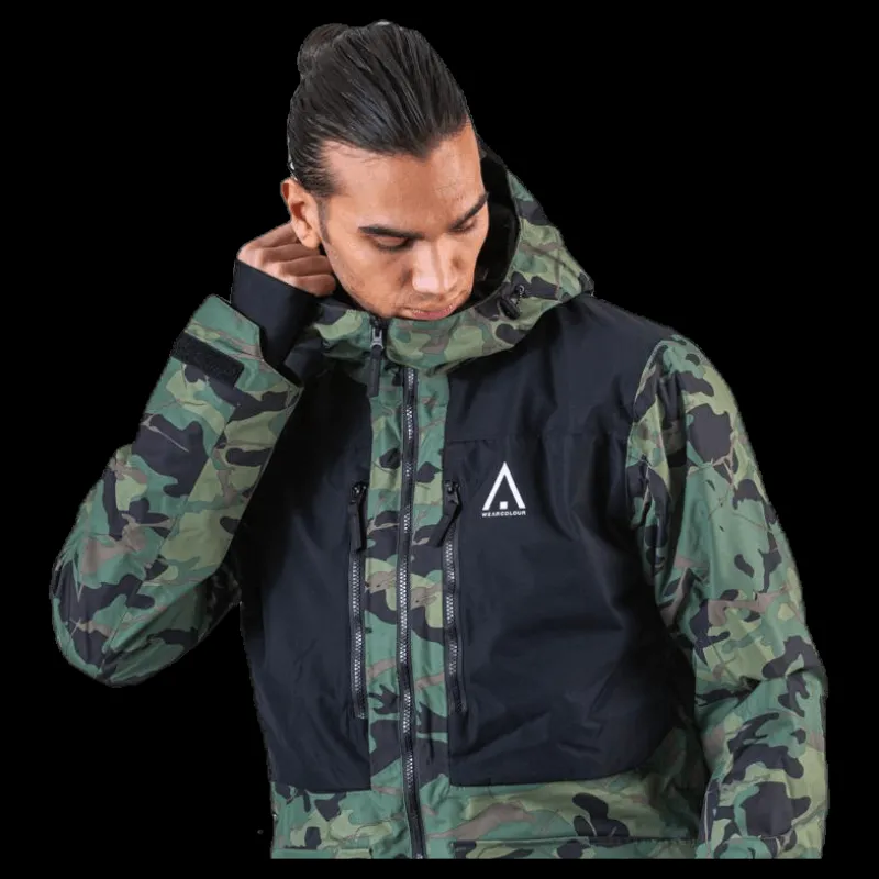 ColourWear Chute Jacket Green Grön Best