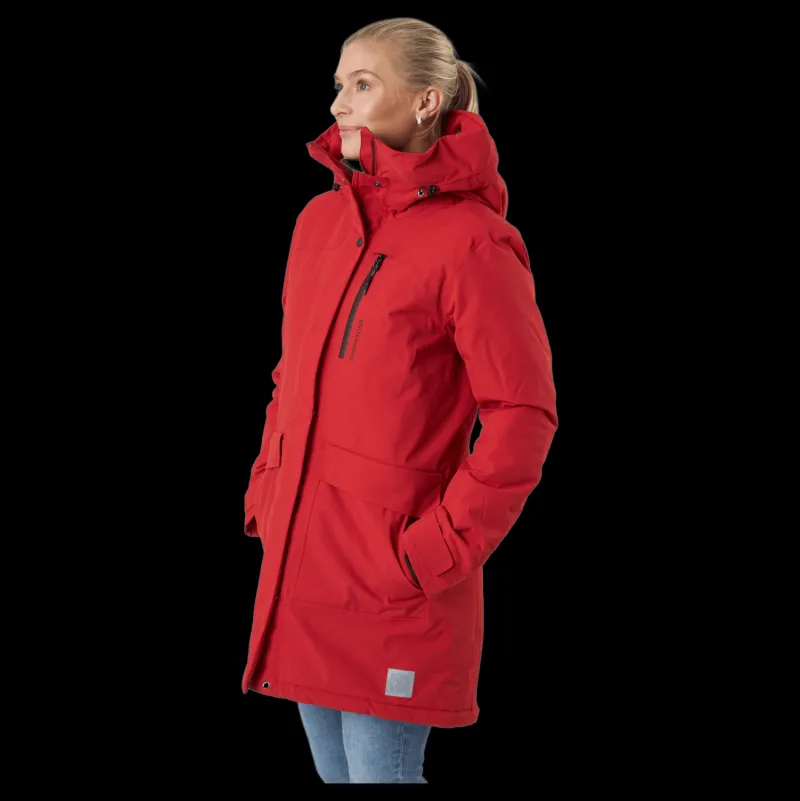 Hot Didriksons Ciana Wns Parka Pomme Red Röd