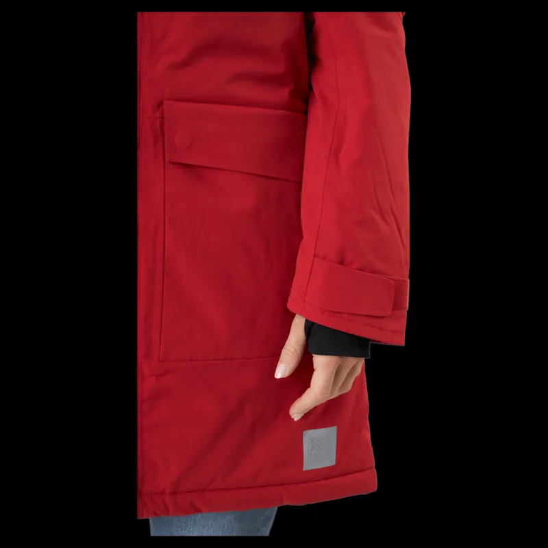 Hot Didriksons Ciana Wns Parka Pomme Red Röd