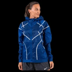 Nike City Ready Hooded Jacket Blue Blå