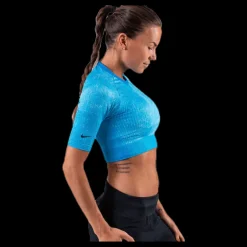 Nike City Ready Knit Top Blue Blå Online