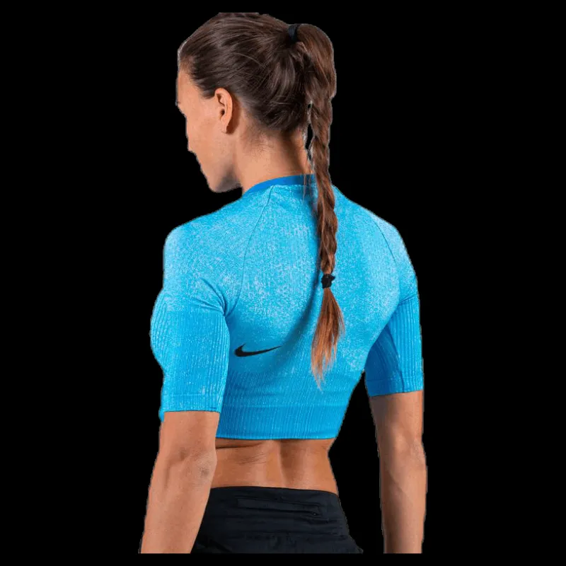 Nike City Ready Knit Top Blue Blå Online