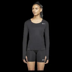 Nike City Sleek LS Black/Silver Svart och Silver Sale