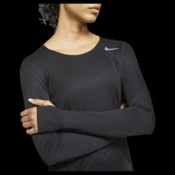 Nike City Sleek LS Black/Silver Svart och Silver Sale