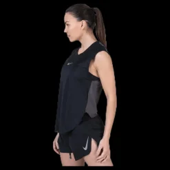 Hot Nike City Sleek Tank Cool Black/Grey Svart