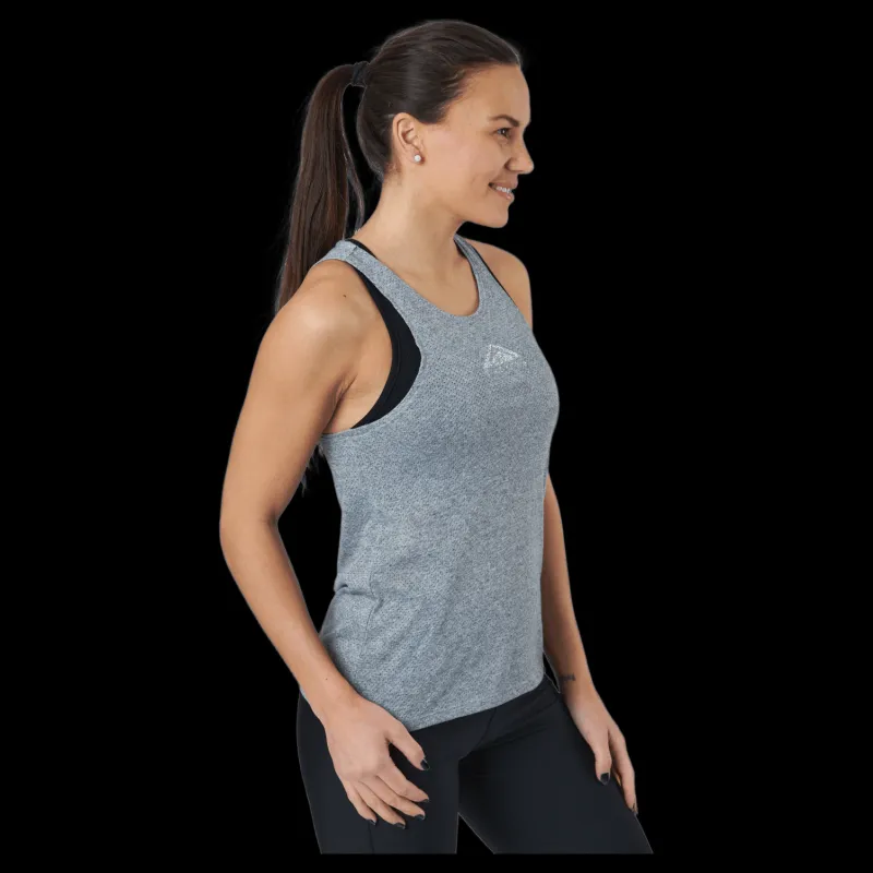 Outlet Nike City Sleek Women's Trail Runni Dk Grey Heather/reflective Sil Grå