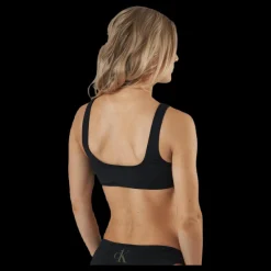 Discount Calvin Klein Ck One Bralette Black Svart