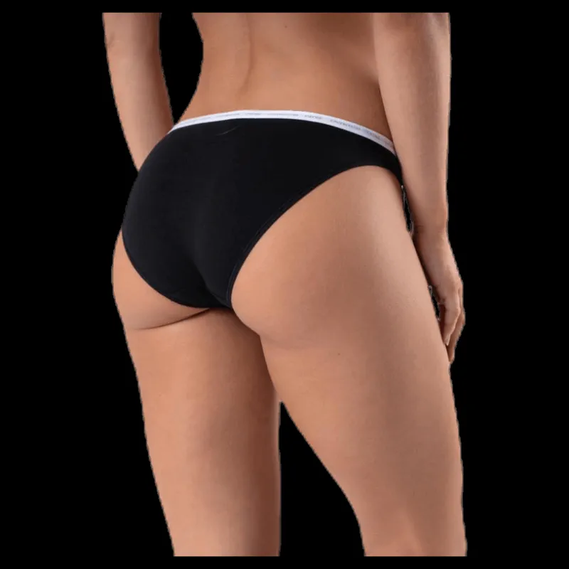 Calvin Klein Ck One Cotton Bikini Brief 2-Pack Black Svart Discount
