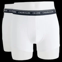 Calvin Klein Ck One Cotton Trunk 2-Pack White/Black Vit och Svart Sale