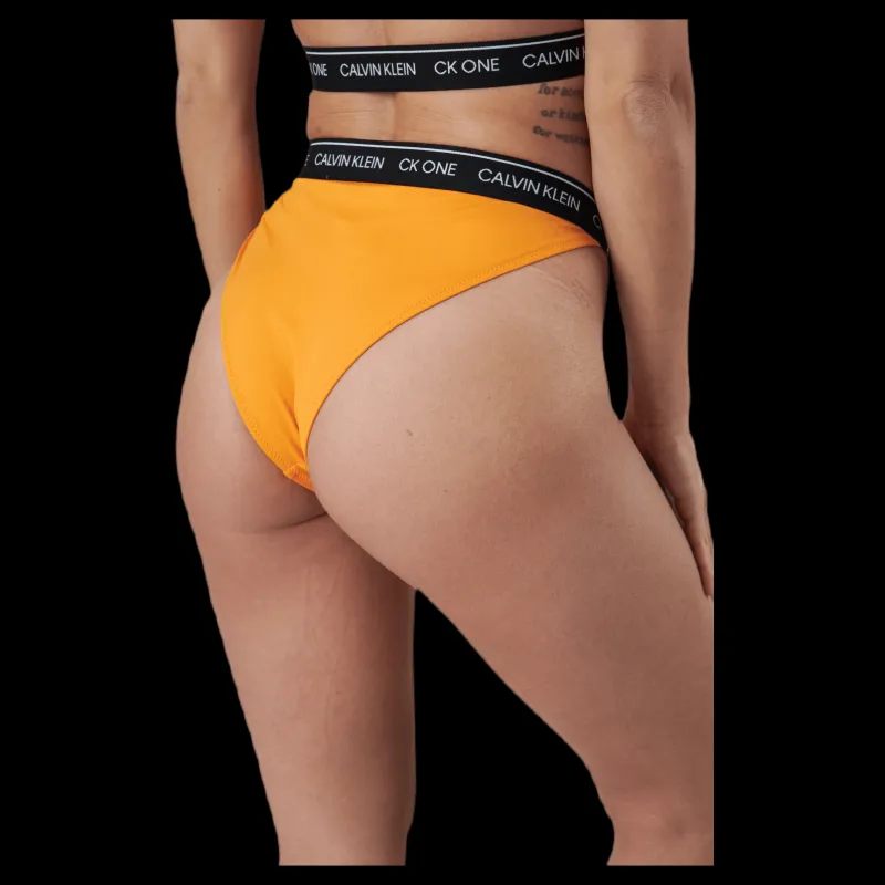 Calvin Klein Ck One Wb-Tanga Bikini Bottom Orange Online