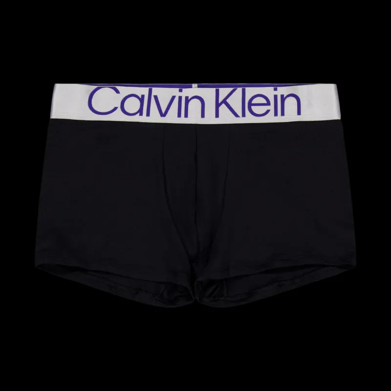 Calvin Klein Ckr Steel Cotton Trunk 3pk Black Svart Clearance