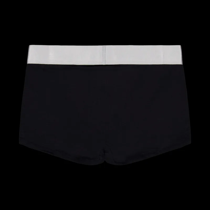 Calvin Klein Ckr Steel Cotton Trunk 3pk Black Svart Clearance