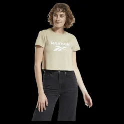 Reebok Classic Cl F Big Logo Tee Beige