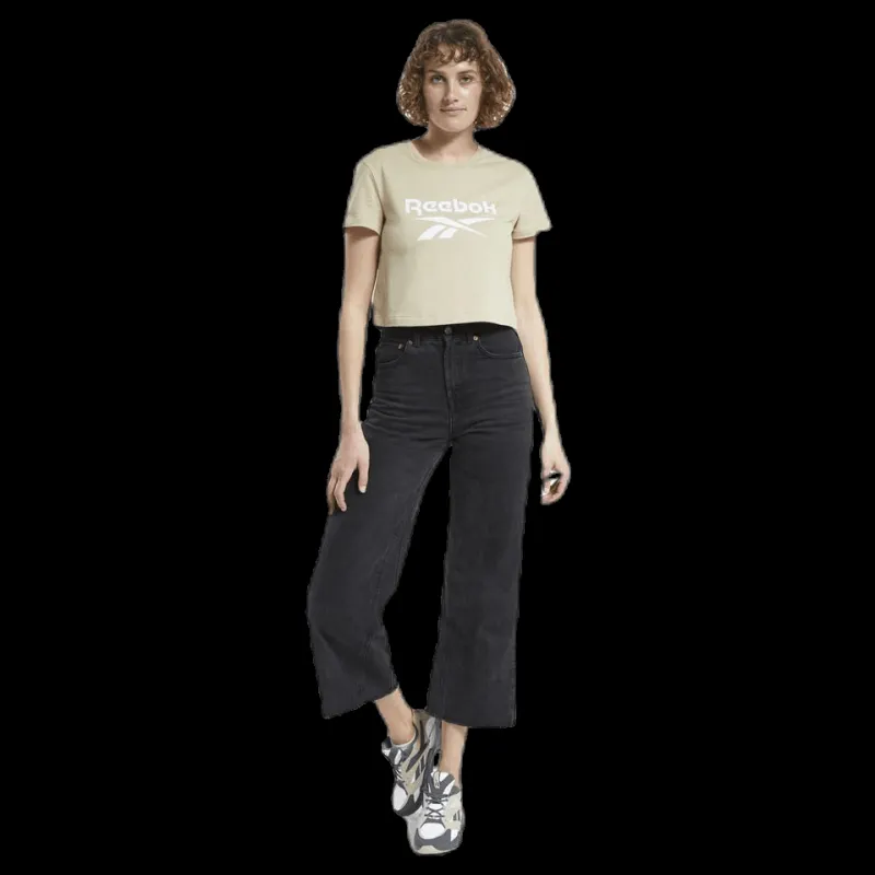 Reebok Classic Cl F Big Logo Tee Beige