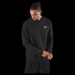 Reebok Classic Cl F Small Vector Crew Black Svart Best