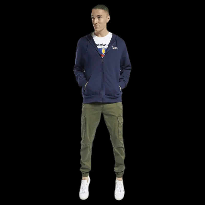 Reebok Classic Cl F Vector Fullzip Blue Blå Online